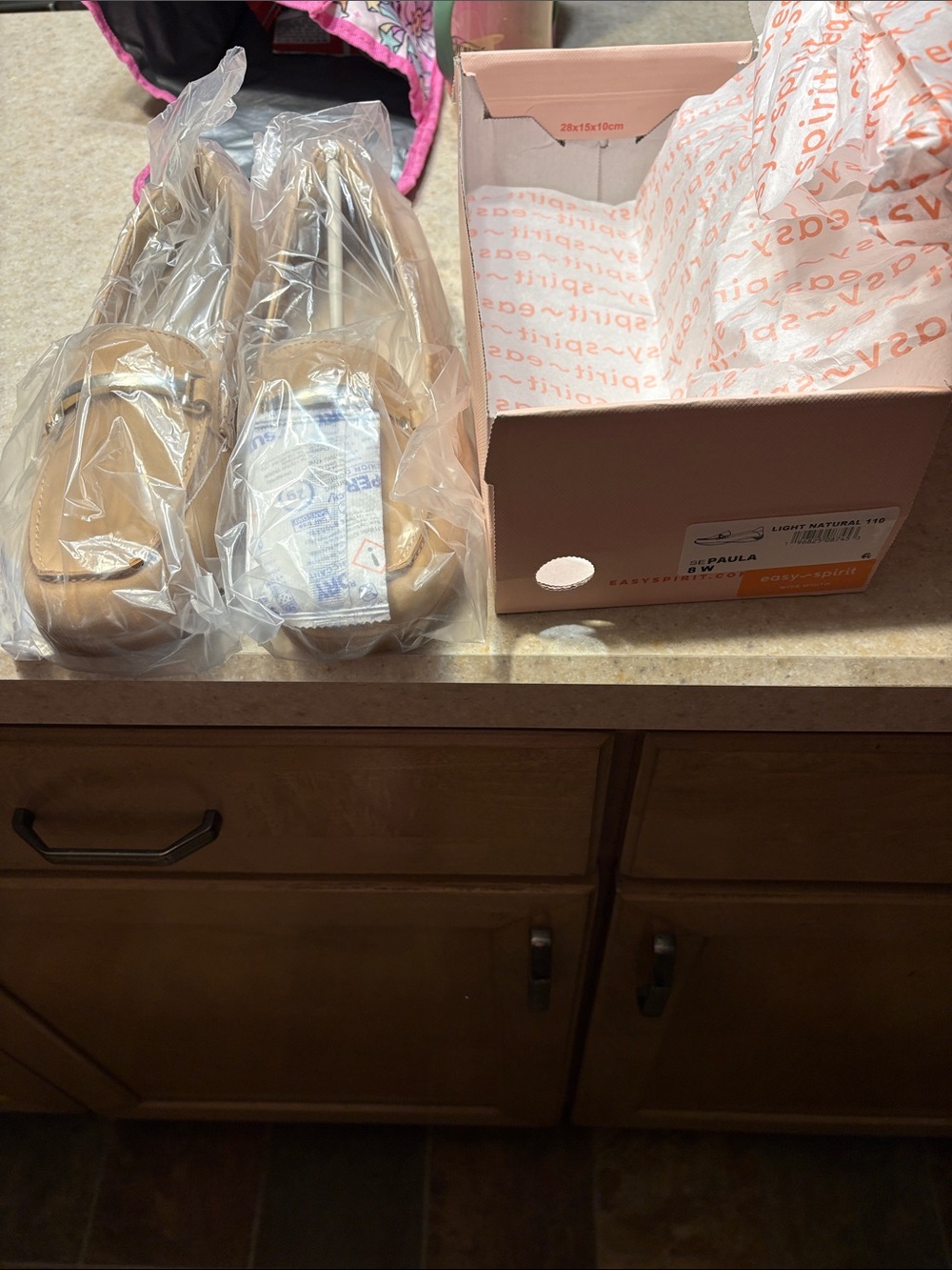 Light Natural Tan Paula loafers